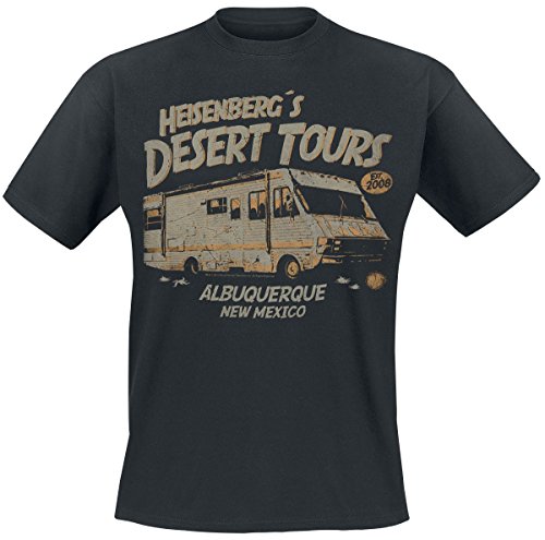 Breaking Bad Heisenberg Desert Tours T-Shirt Nero