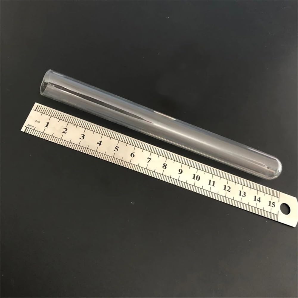 Equipos y suministros de laboratorio Tubo de ensayo vidrio fondo redondo en forma U con corcho, 15 x 150 mm, 100 unidades por paquete