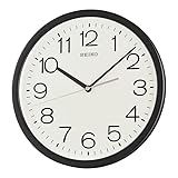 Seiko Clock - Reloj de Pared, Color Negro