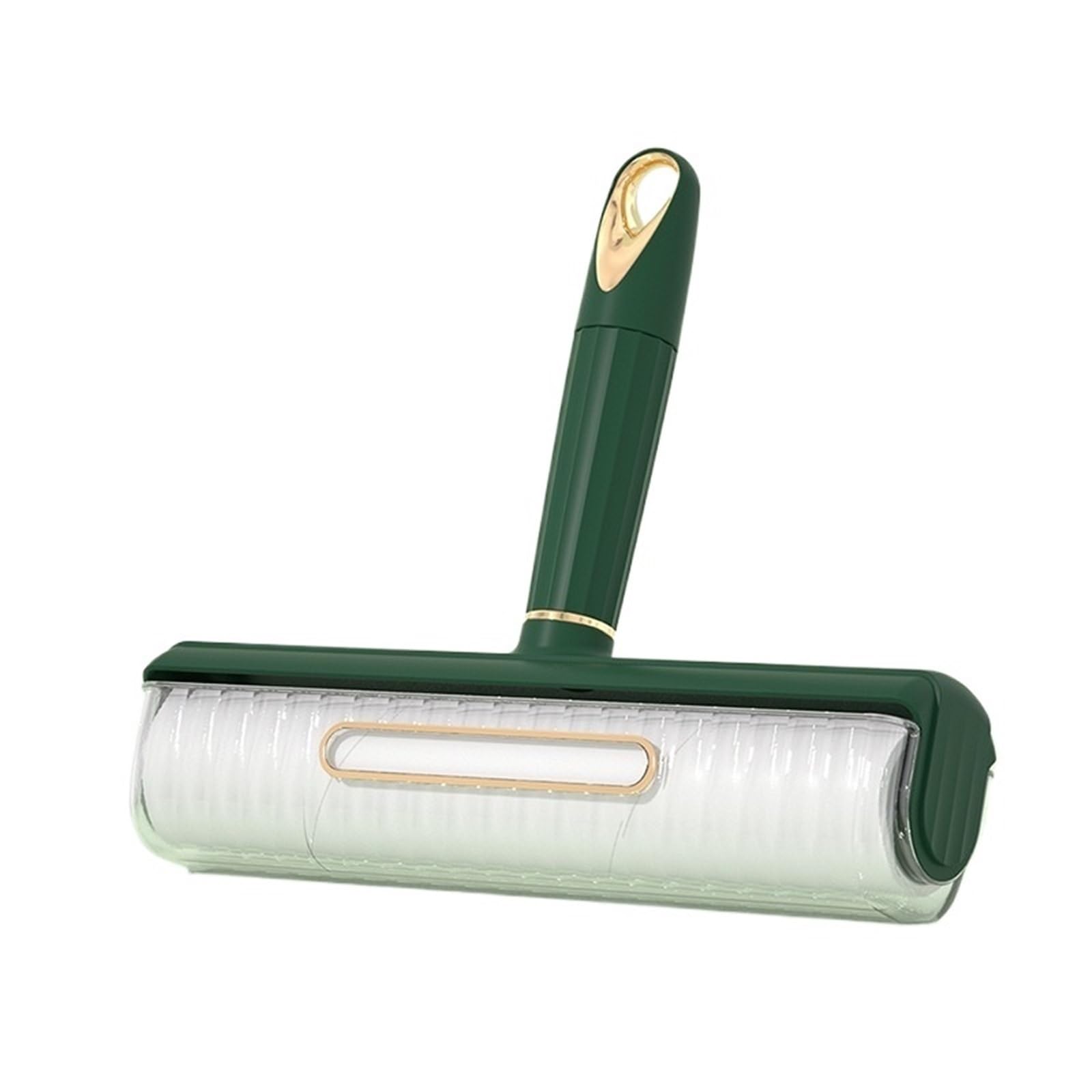 Lint Roller Light Lint Roller Household Hair Sticker Clothes Pet Removal Brush Replaceable(Green24cm)