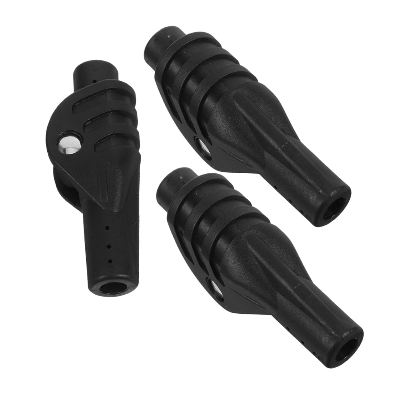 BESPORTBLE Joint De Tente Piquet De Tente Fournitures De Camping pour Le Camping sous Tente Accessoire De Tente Joint De Tige De Support De Tente Soutien Black Nylon