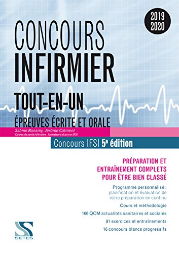 Télécharger Concours infirmier Tout-en-un 2019-2020 Livre eBook France