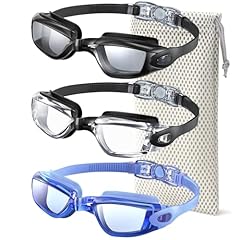 Black & Grey/Black & Clear/Blue & Transparent Blue