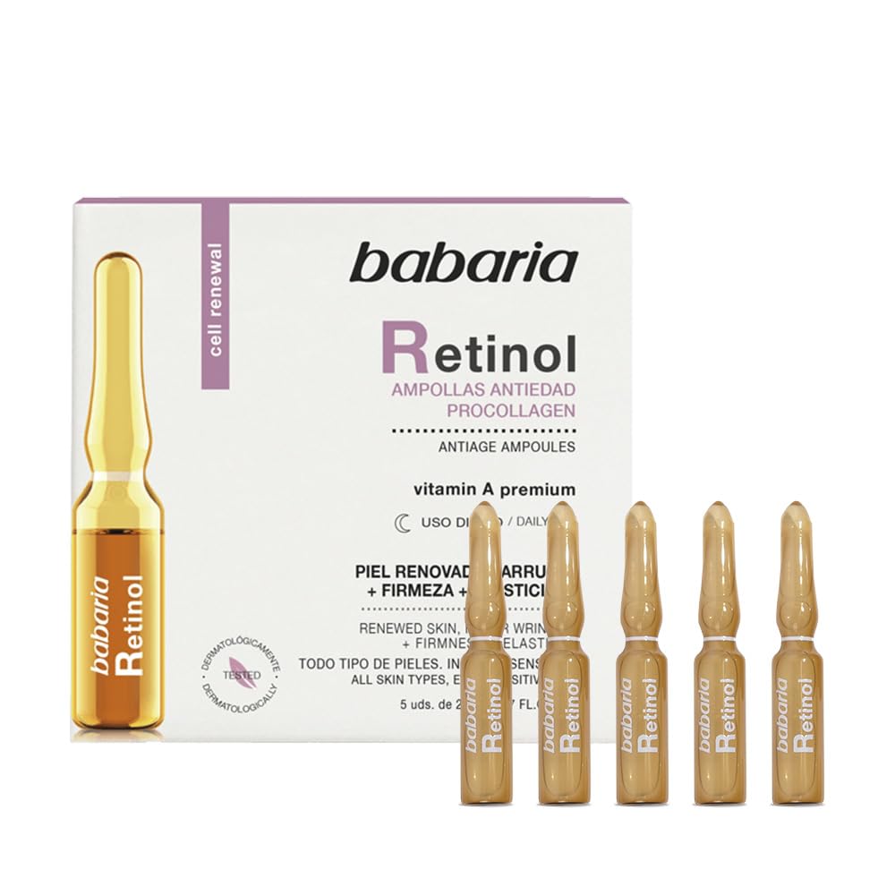 Babaria Retinol Ampullen Antiedad Procollagen