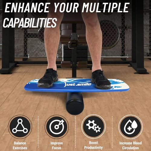 Balance Board with Adjustable Stopper
