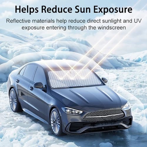Pare-soleil auto Mazda 2 III Sedan pliable bloque la chaleur et protège le plastique