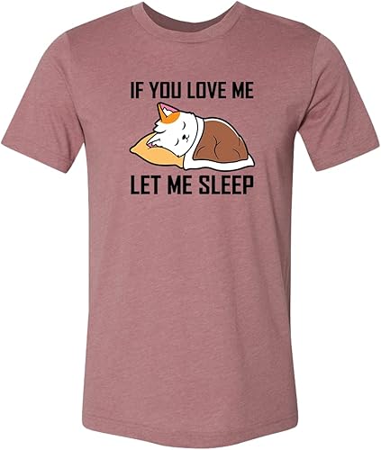Miniatura 3 de If You Love Me Let Me Sleep Lazy Cat T-Shirt, Sleeping Cat Shirt, Funny Cat Owner T-Shirt, White Cat Sleeping