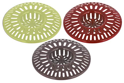 Colador para fregadero de cocina, pack de 3