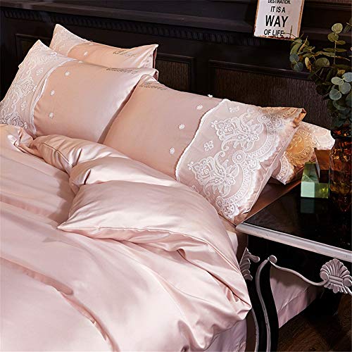 Linge de lit princesse en dentelle pour chambre romantique