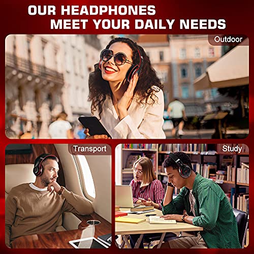 6S-Wireless-Bluetooth-Headphones-Over-Ear-Hi-Fi-Stereo-Foldable-Wireless-Stereo-Headsets-Earbuds-with-Built-in-Mic-Volume-Control-FM-for-iPhoneSamsungiPadPC-Black-Red