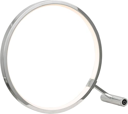 Dainolite Ltd 415LEDT-PC - Lámpara de mesa moderna moderna LED para techo (cromada)