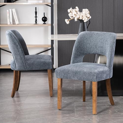 VKNOW Fabric Dining Chairs Set of 2