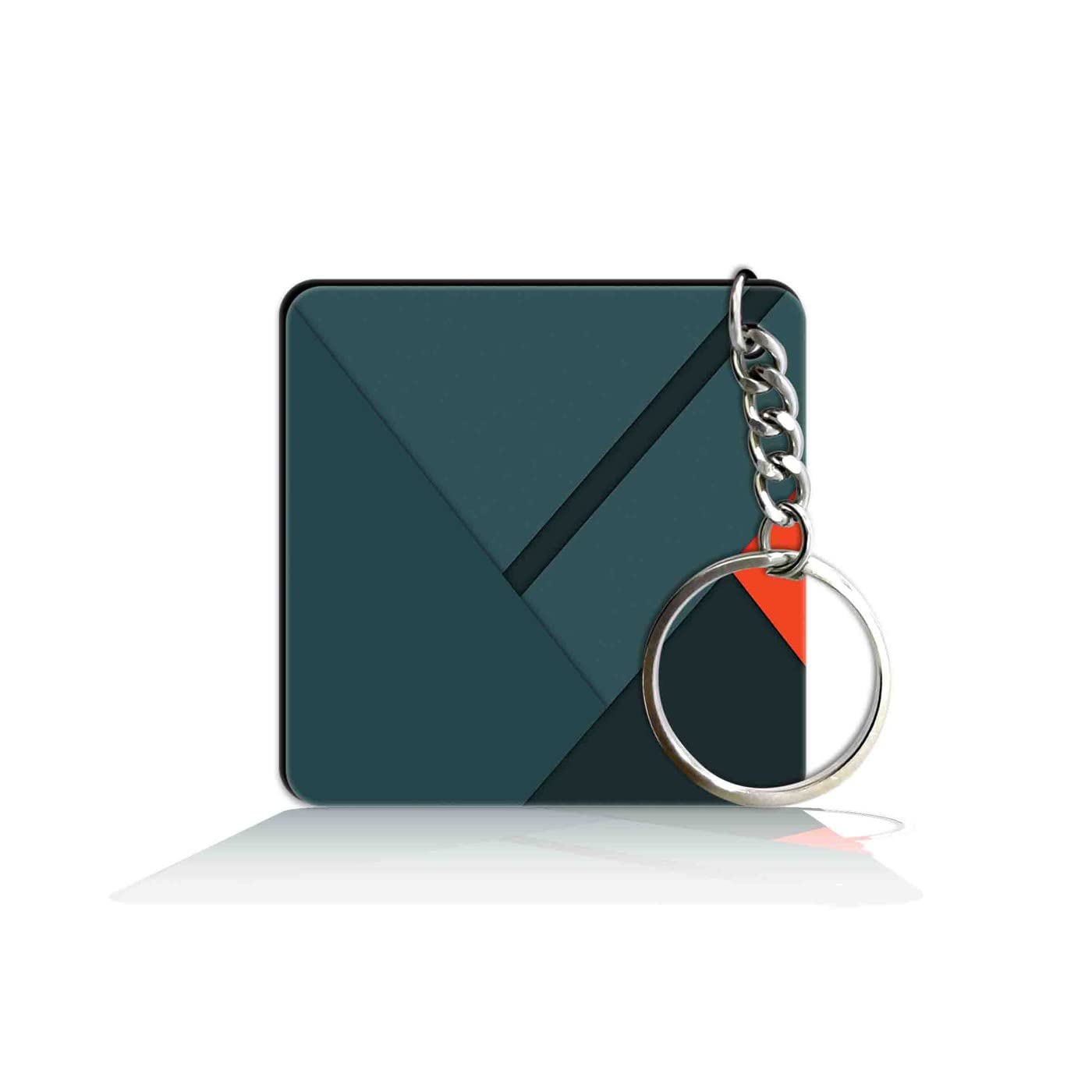 party gift Printed Square Keyring Keychain for Bag Wallet Purse Bike Car Cycle Lock Key House Keys 060-picture-48