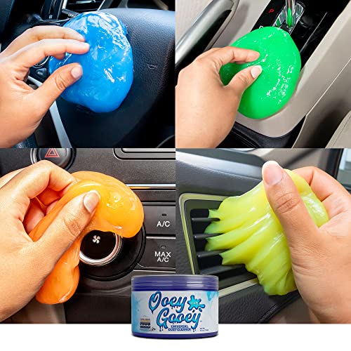 Carx Ooey Gooey Cleaning Gel For Cleaning Car Interior - Perfect Keyboard Cleaner Gel To Make Your Car Shine - Auto Interior Cleaner - 7 Oz (Clean Linen) #TOP1