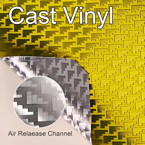 Image of Lypumso Plating Chrome Gold Vinyl Wrap Film, Mirror-Like Gloss Finish for Car, Motorcycle | Easy DIY Install & Air Release | Removable No Residue 1ft x 10ft