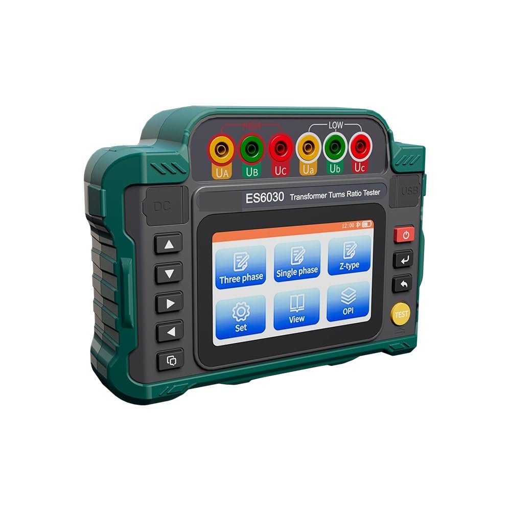 Elektroniczny tester obciążenia, ES6030 Tester TTR przekładni napięcia uzwojenia transformatora