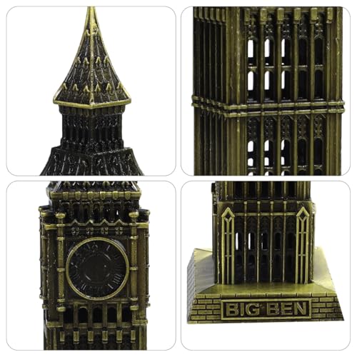 Monuments de Londres en métal pour rompre la monotonie d'une décoration de bureau vide
