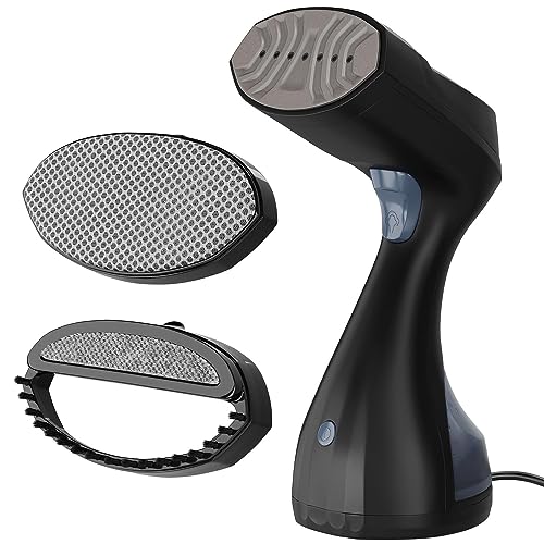 Eurolux Steamer For Clothes Portable Handheld Garment Travel Steamer For Clothing, Detachable Water Tank, 30-second Heat-up Powerful Fabric Wrinkle Remover For Home And Travel