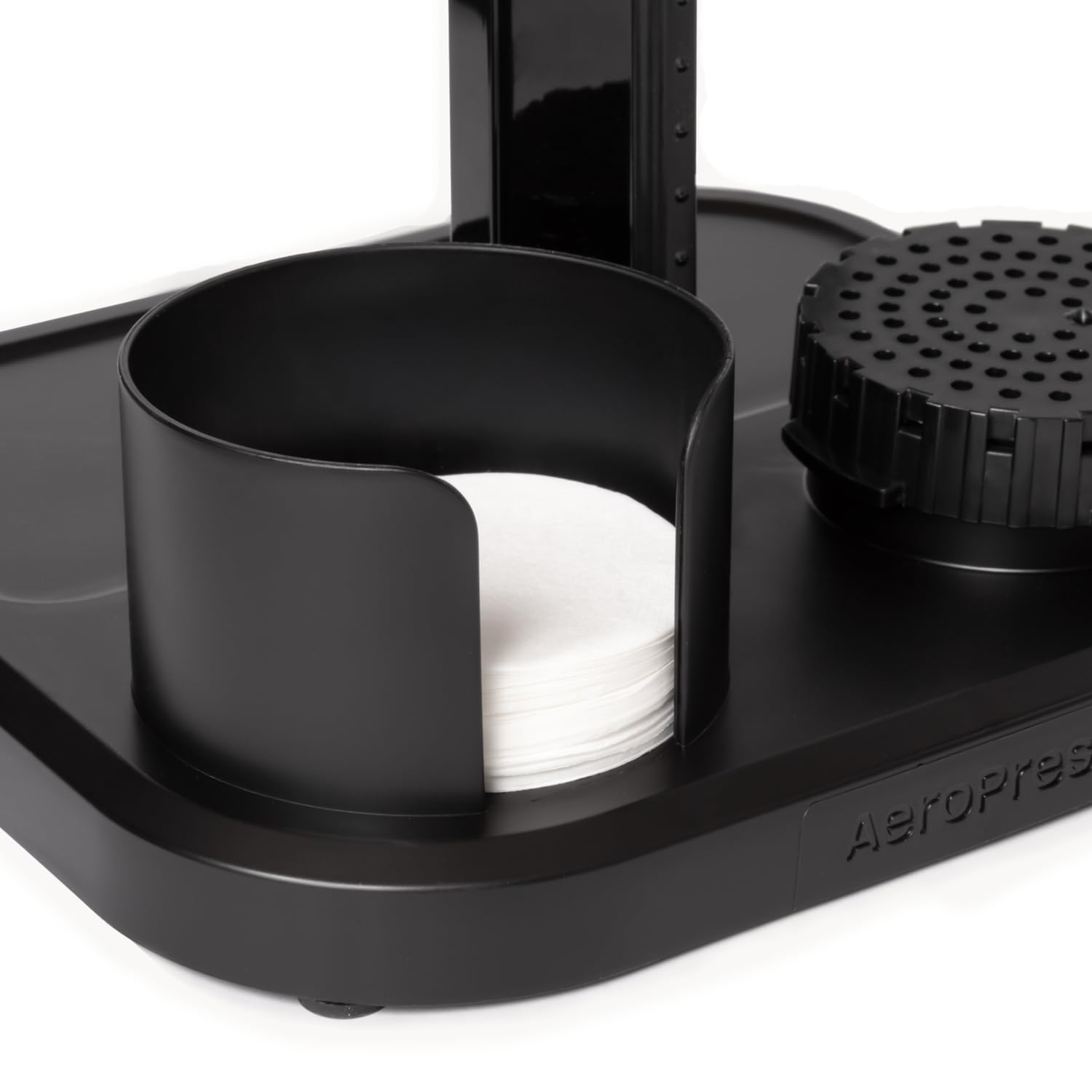 Support Organisateur AeroPress, Station de café durable et solution de rangement compacte compatible avec toutes les cafetières manuelles AeroPress (sauf Premium et Go)