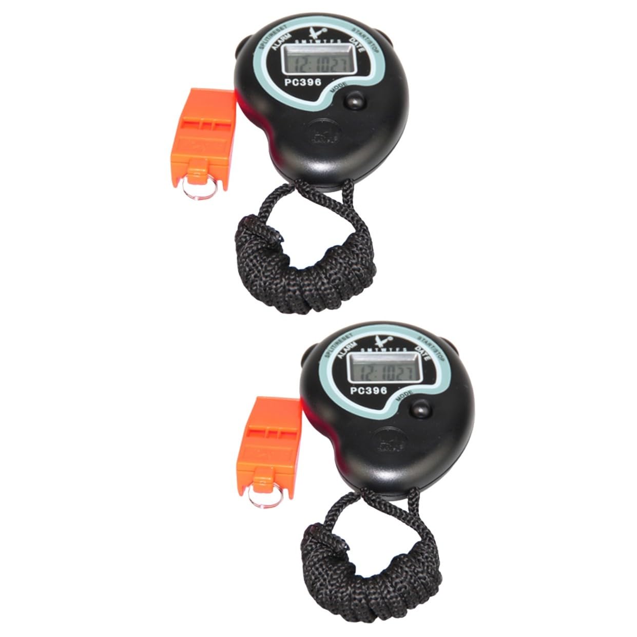 Kisangel 2 Set Cronometro Sportivo con Timer Elettronico Portatile per Corsa e Allenamento Precisione per Allerta