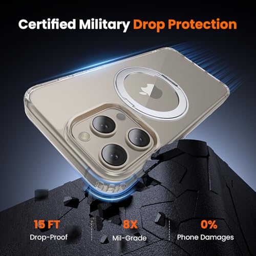 Coque iPhone 15 Pro Max MagSafe 3 en 1 avec protection ecran et objectif
