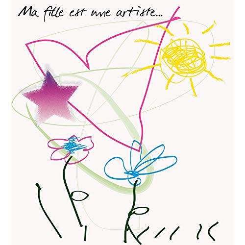 Poster dessin d'enfant Ma Fille Est une Artiste, cadeau émotionnel parents