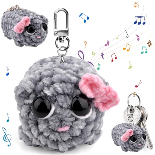 Pipihome Sad Hamster, Hamster Kuscheltier Mit Violine Sound, Sprechender Hamster Meme, Hamsti Schlüsselanhänger, Handgestrickte Lustige Mutmacher Geschenk Für Freunde Partner Pipihome Sad Hamster, Hamster Kuscheltier Mit Violine Sound, Sprechender Hamster Meme, Hamsti Schlüsselanhänger, Handgestrickte Lustige Mutmacher Geschenk Für Freunde Partner