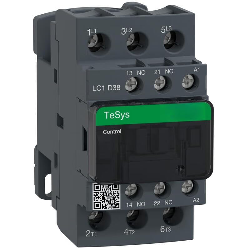 Contacteur tripolaire LC1D38Q7C pour stopper les pannes de moteur 38A