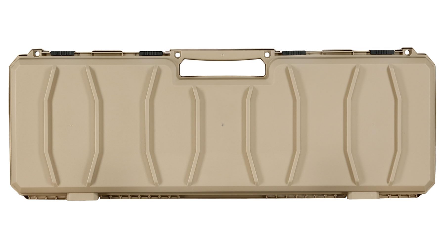 Hard-Case Waffenkoffer – Robuster Polymer-Koffer mit Schaumstoff-Inlay, stapelbar & abschließbar – für Gewehr & Pistole