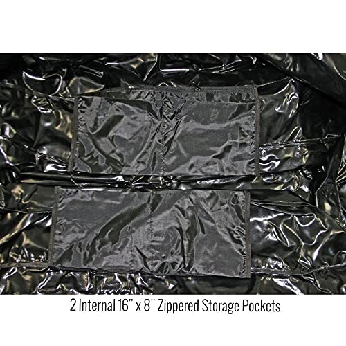 Rage Powersports 60" Waterproof Hitch Cargo Carrier Rack Bag With Expandable Height #TOP3