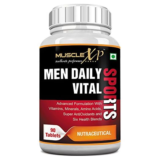 MuscleXP MultiVitamin Men Daily Sports with 47 Nutrients (Vitamins, Minerals & Amino Acids) 90 Tablets