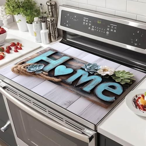 Image of HOMETITUTE Coffee Stove Cover 28x20 Diatomite Heat Resistant Non Slip Pad (pattern*6)