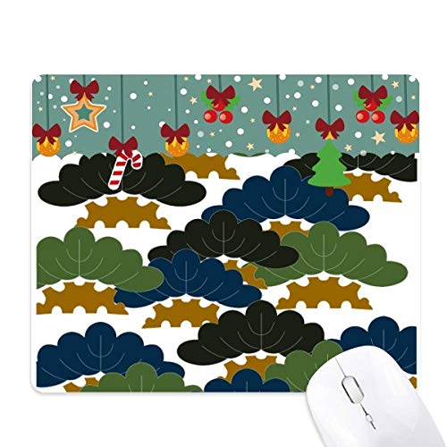 Tapis de souris en sapin de Noël en caoutchouc, l'idée cadeau idéale pour collègue