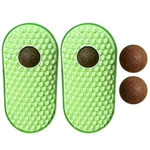 Grooming Brush Cats Scratch Massage Brush Pet Self-Grooming Scratcher Catmint 2PCS Cats Scratching Catmint Dog Supplies