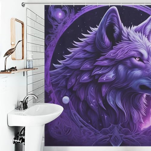 Rideau de douche imperméable en polyester de qualité supérieure 183x183cm