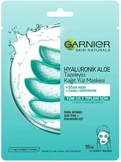 Garnier Hyaluronik Aleo Kağıt Yüz Maskesi