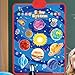 Genérico Electronic Alphabetic Poster, Electronic Interactive Educational Toy for | Talking Board for Christmas Birthday Girls 2 to 4 Years