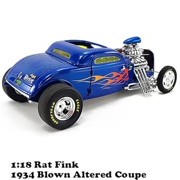 ラットフィンク1匹 ACME 1:18 RAT FINK 1932 FORD BLOW HOT ROD ROADSTER with