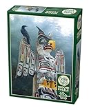 Cobble Hill Totem Pole in the Mist Jigsaw Puzzle