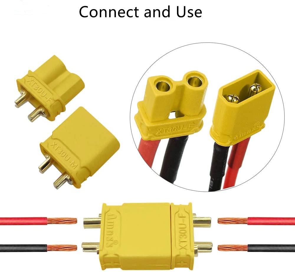 Bullet-connectoren met XT30 XT-30 mannelijk vrouwelijk for