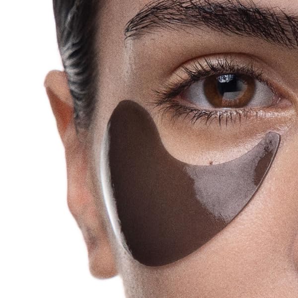 Pestle & Mortar Pure Hyaluronic Hydrogel Eye Patches, 30 works, Cooling Under-Eye Treatment with Peptides for Hydration and Depuffing - Image 4