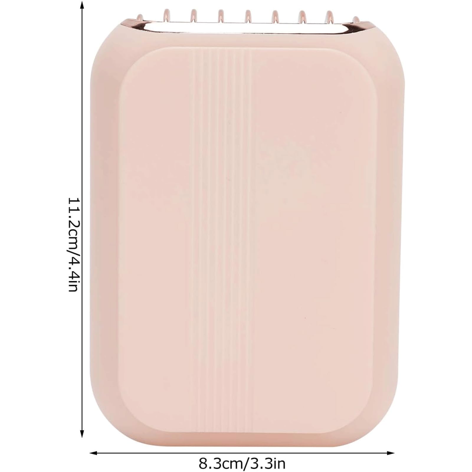Mini Ventilatore Mini Ventilatore Portatile 3 in 1, Ventilatore da Collo sospeso con Cinghia, Ventilatore Portatile Senza Lama per uscite/Escursioni/Campeggio/Sport Silenzioso (Rosa)