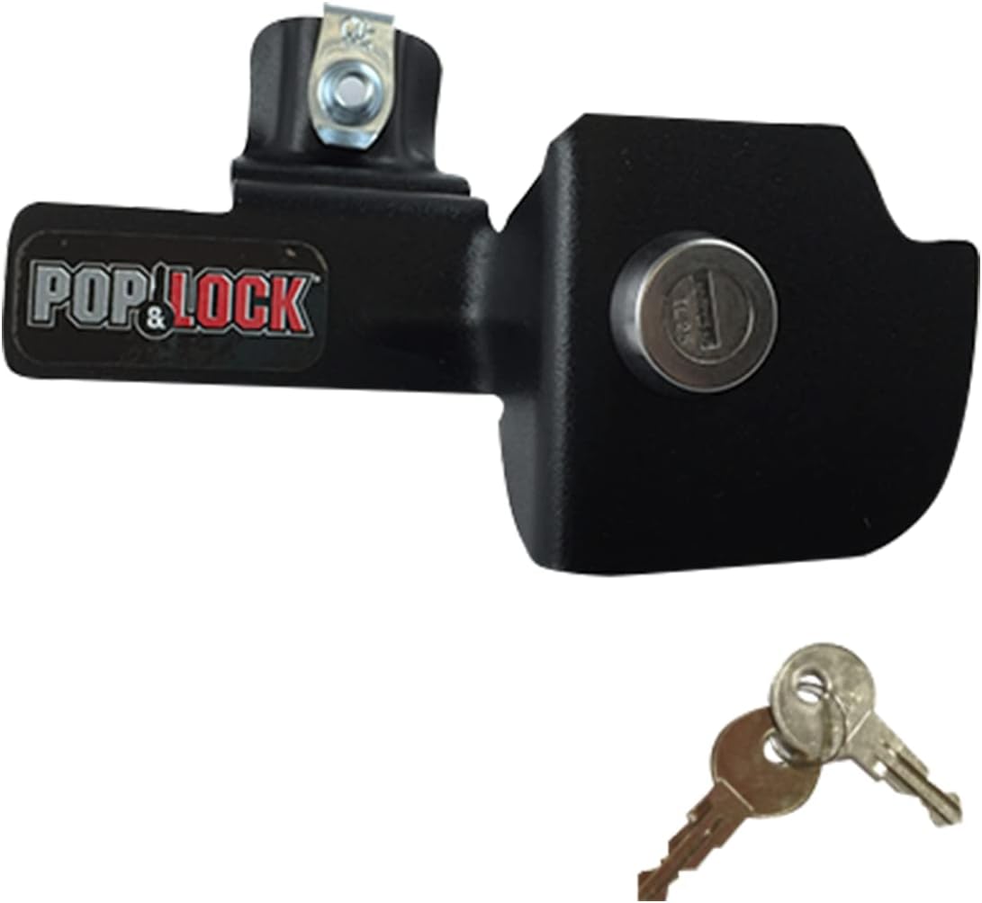 Pop & Lock PL1100 Black Manual Tailgate Lock for Chevy/GMC (Classic)