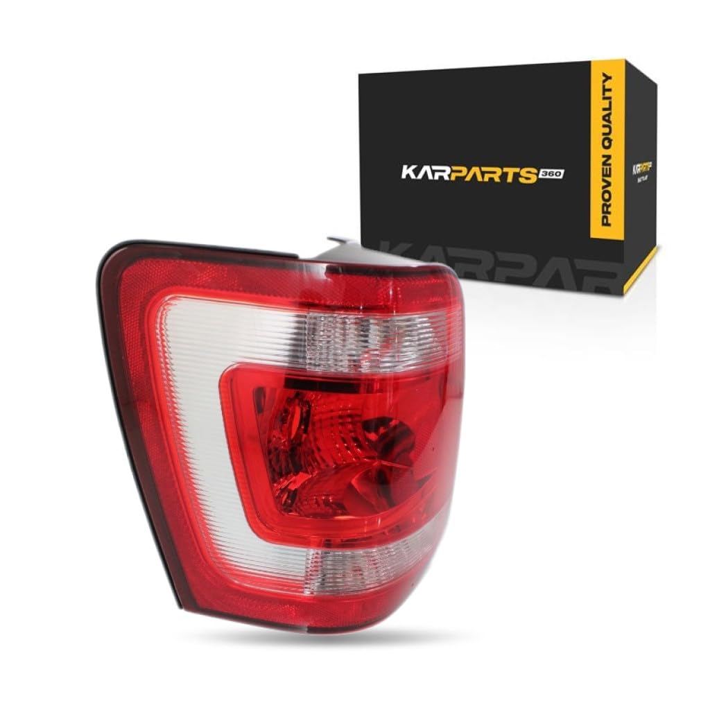 Driver Side Tail Light Assembly – Fits 2008-2012 Ford Escape – Clear & Red Lens – FO2800210
