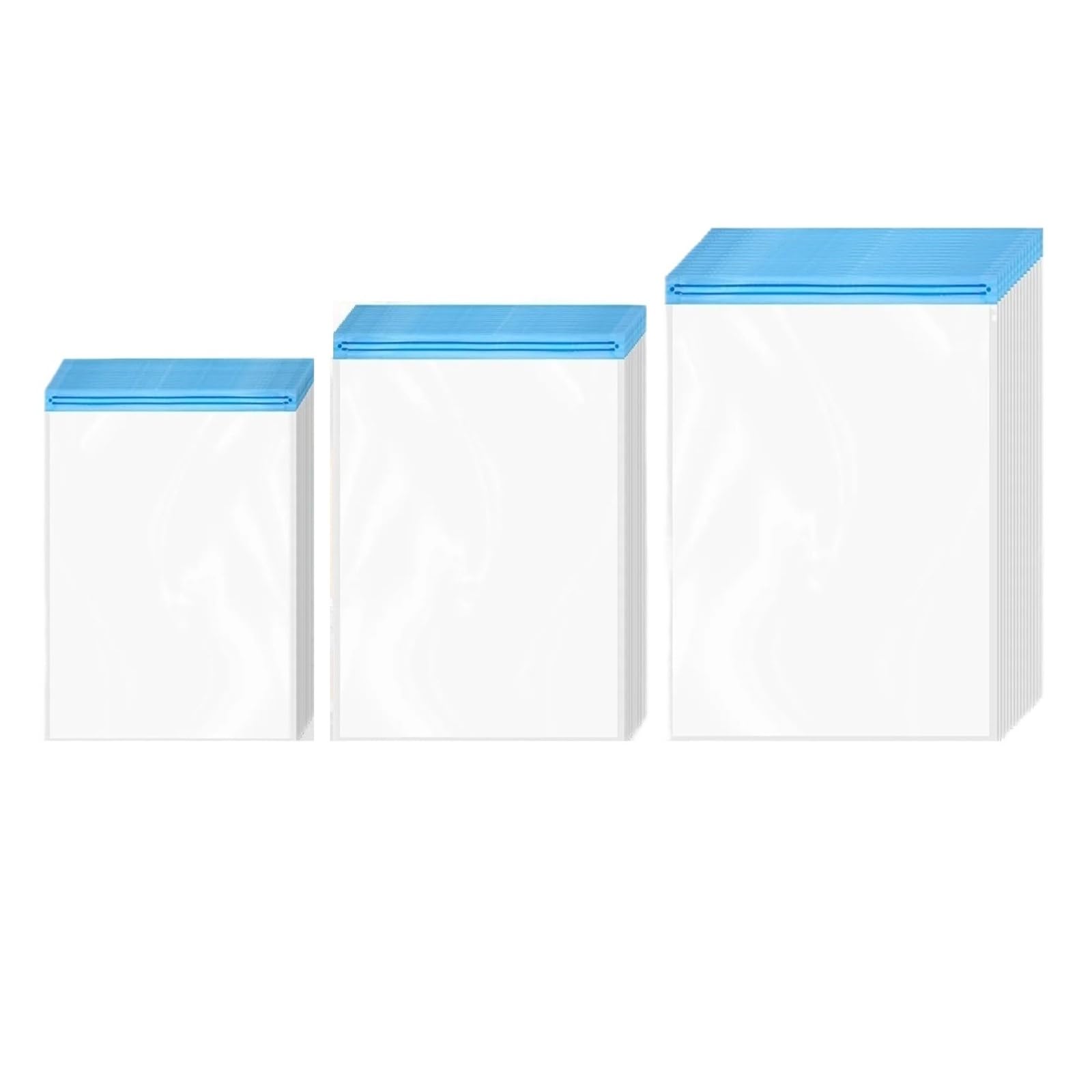 Genérico 10 bolsas de compresión de viaje for ahorrar espacio. | Bolsas enrollables for guardar equipaje, ropa y artículos de viaje.(5 Pack L)