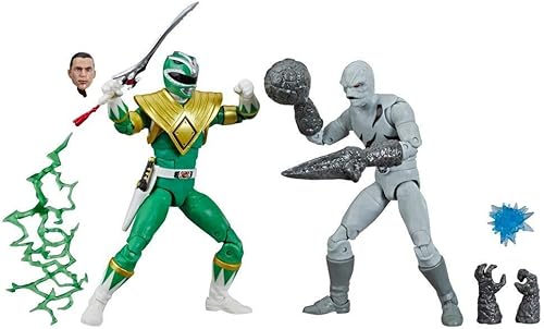 Power Rangers Rayo Green Ranger vs. Masilla Patrulla 6" Higo Estándar