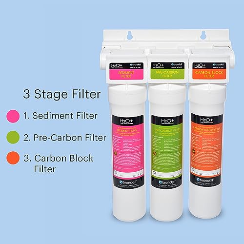 Brondell Coral ThreeStage Undercounter Water Filtration System