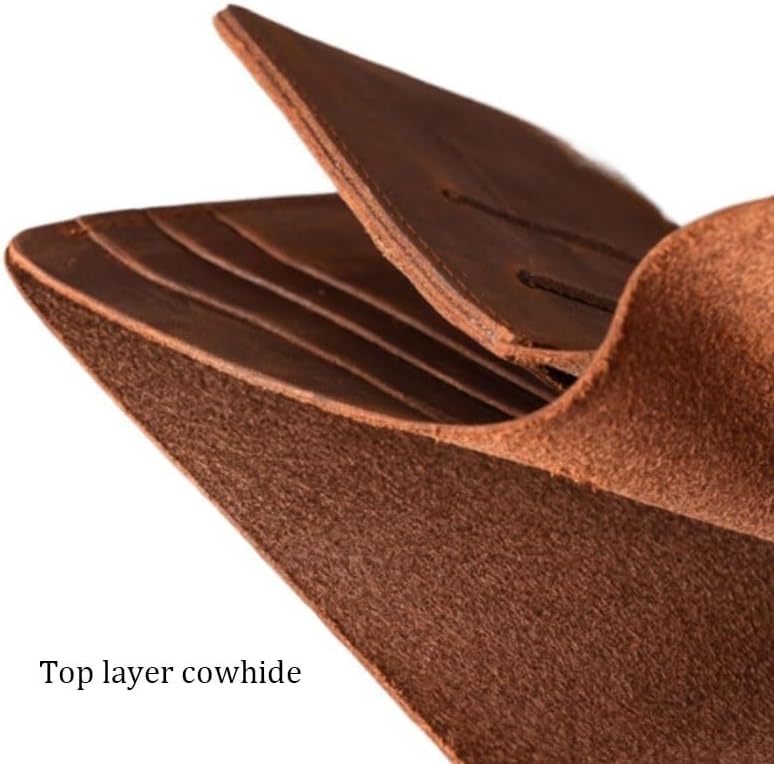 Extra Capacity Travel Wallet for Men Genuine Leather Short Wallets