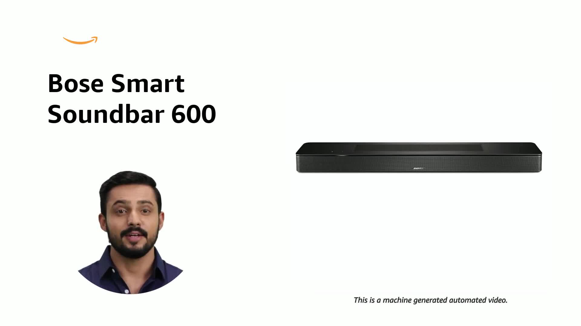 Bose Smart Soundbar 600 Dolby Atmos with Alexa Built-in
