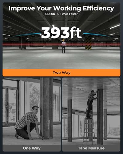 CIGMAN 393Ft Dual Laser Measure